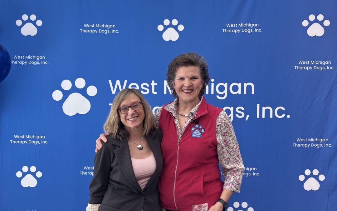 West Michigan Therapy Dogs, Inc. Celebrates Double Milestone