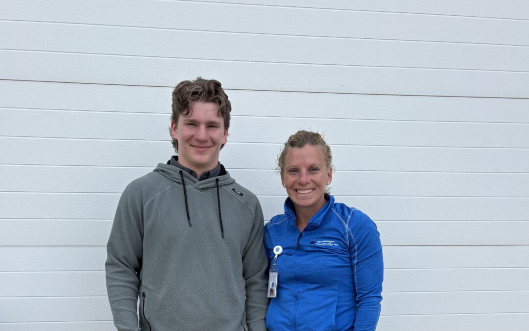 Growing Together Through Therapy Dog Work: Kate and Brycen’s Story